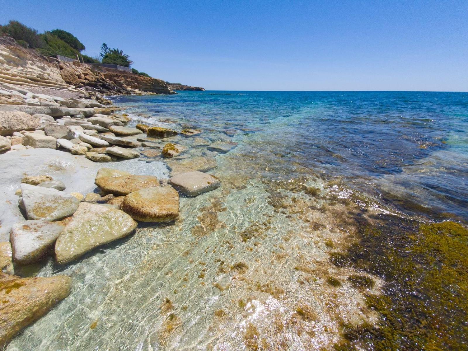 Casotto Il Carrubo, A 100 Mt Dal Mare! Villa Avola Bagian luar foto