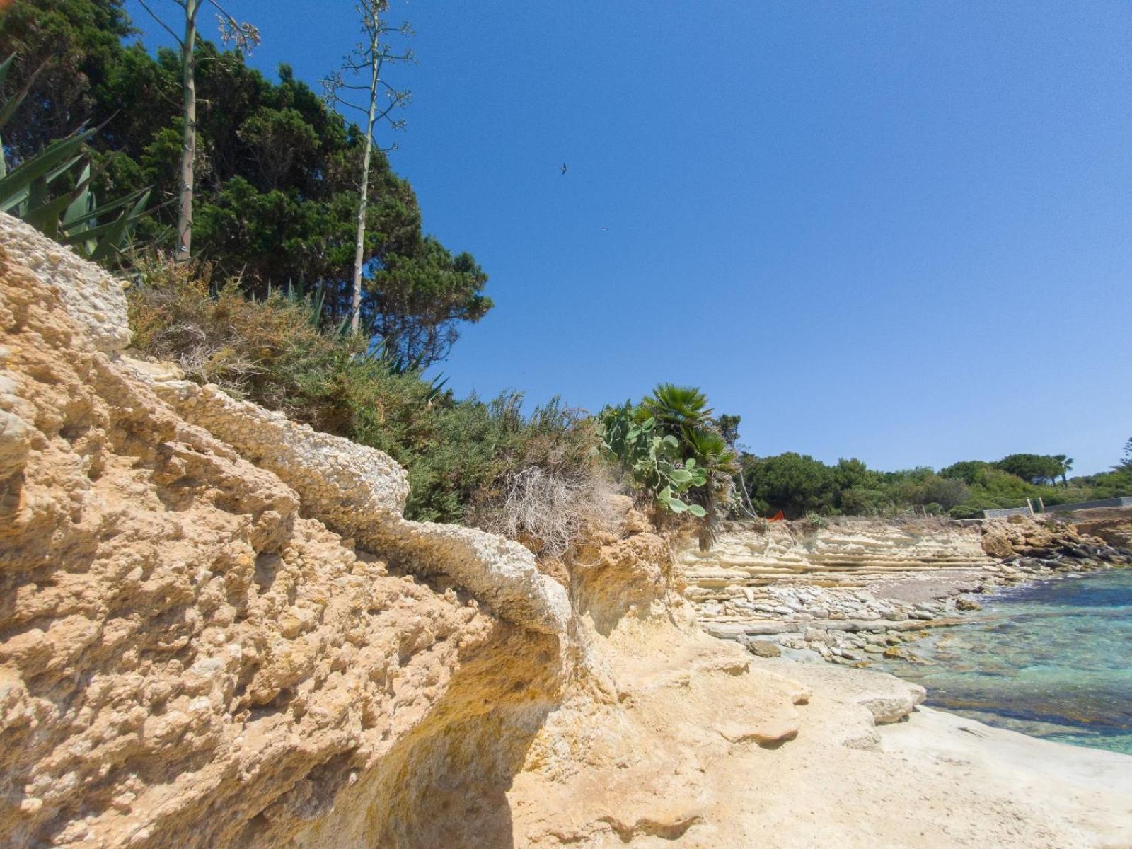 Casotto Il Carrubo, A 100 Mt Dal Mare! Villa Avola Bagian luar foto